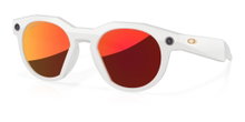 Oakley Sonnenbrille Meta Hstn 800204 (Glasfarbe: Prizm Ruby) warmes grau - 1 Brille mit Hartschalenetui
